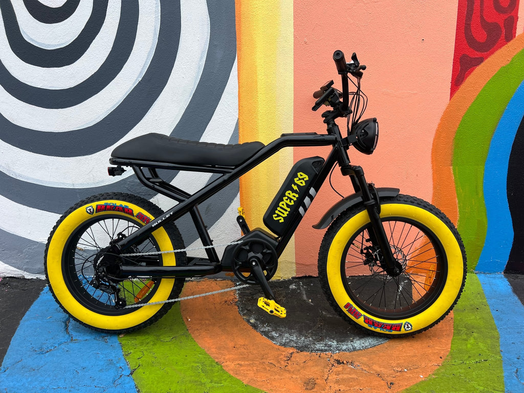 Electric Scrambler Style Custom eBike by Raev - Electric Bike Super Shop