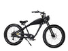 REVI Cheetah Cafe Racer eBike - Custom Electric Fat Tire e-bike Black on Black Stock by Revi - Electric Bike Super Shop